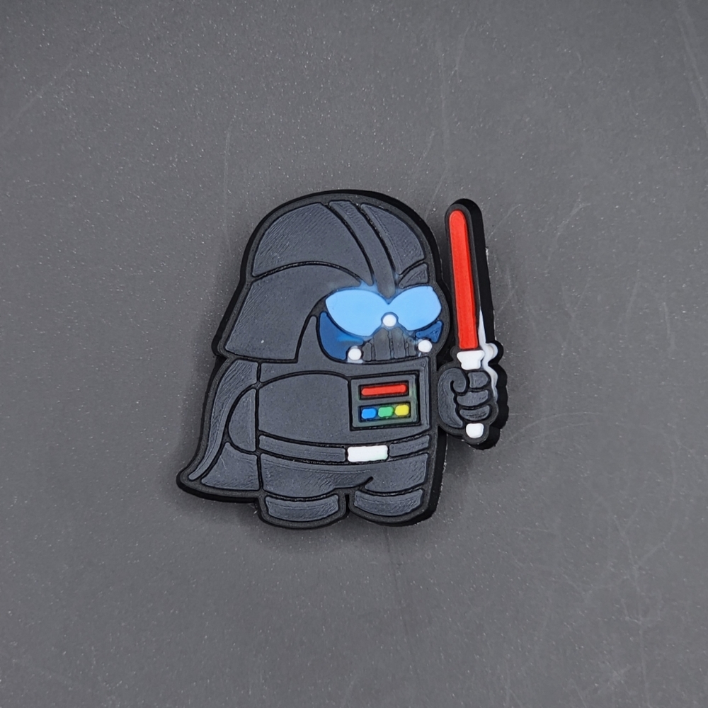 (5/$15) Darth Vader Among Us Croc Charm